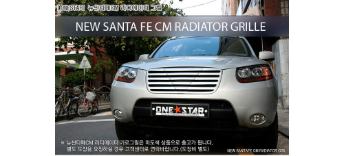 morris radiator grille type-1 hyundai santa fe cm 2005-10